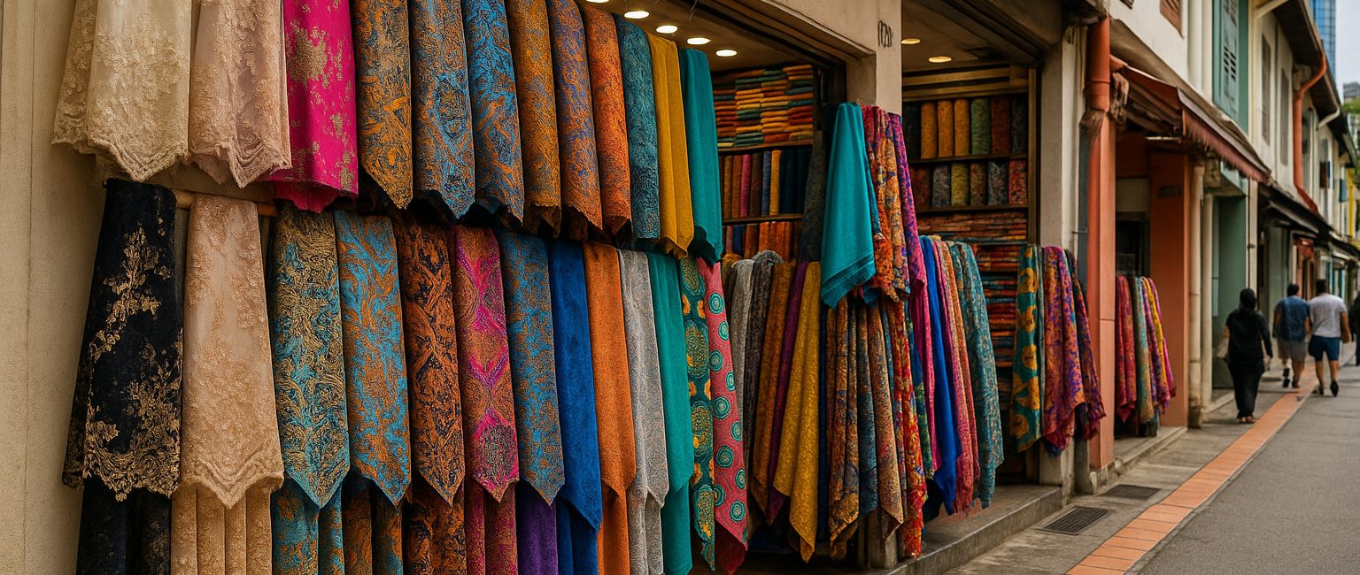 Arab Street Textiles: A Tactile Journey Through Singapore’s Fabric Haven