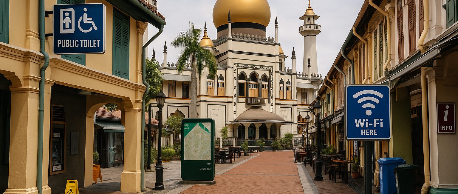 Visitor Essentials in Kampong Gelam: Accessibility, Etiquette, Amenities, and Wi-Fi Tips