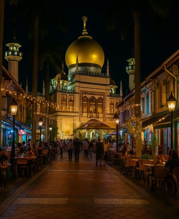 Kampong Gelam at Night: Light, Ambience & Photo Spots