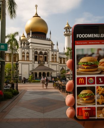 Where Global Fast Food Meets Local Flavor in Kampong Gelam
